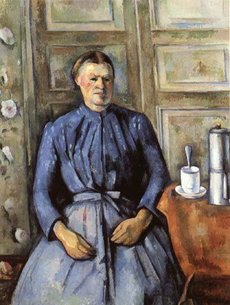 Paul Cezanne La Femme a la cafetiere